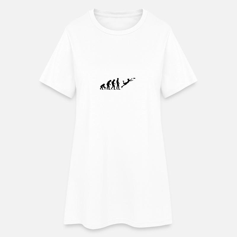 Ultimate Evolution - Robe T-shirt Femme - blanc
