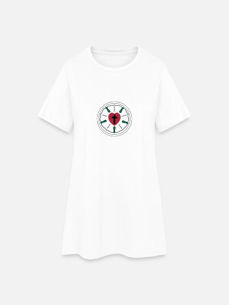 Jesus - Robe T-shirt Femme - blanc