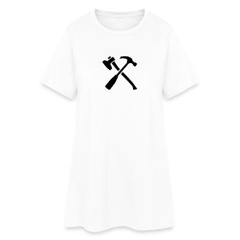 Tools - Women’s T-Shirt Dress - white - Front