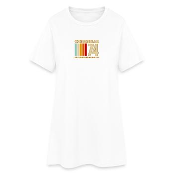 Original74 Limited Edition - Robe T-shirt Femme - blanc - Devant