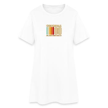Original80 Limited Edition Retro 80s - Women’s T-Shirt Dress - white - Front