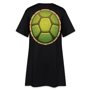 Je suis lent comme une tortue ! - Robe T-shirt Femme - noir - Dos