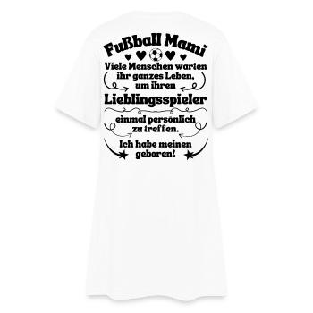 Football Le joueur préféré de maman est né - Robe T-shirt Femme - blanc - Dos