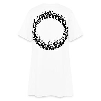Anneau de feu Trucker détaillé - Couleur changeable - Robe T-shirt Femme - blanc - Dos