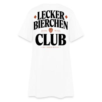 Lecker Bierchen Club Bier Spruch JGA Malle Bier - Robe T-shirt Femme - blanc - Dos