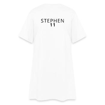 Fan de la jungle costume de carnaval 2026 STEPHEN Editio - Robe T-shirt Femme - blanc - Dos