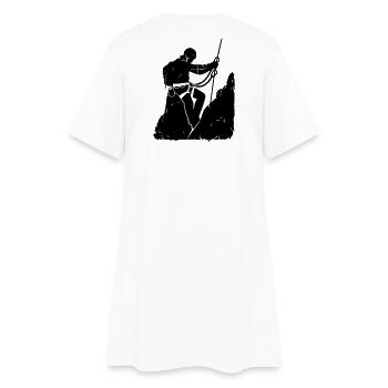 Via Ferrata Adventure – Via Ferrata Design - Robe T-shirt Femme - blanc - Dos