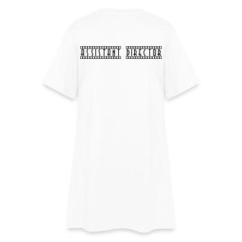 Assistant_Director - Women’s T-Shirt Dress - white - Back