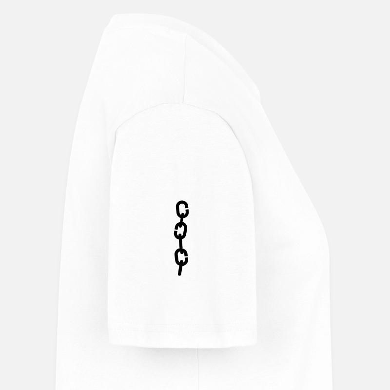 Kette Frauen T-Shirt-Kleid