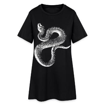 Serpent 3.1 - Robe T-shirt Femme - noir - Devant