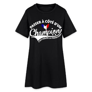 Champion Perfection - Robe T-shirt Femme - noir - Devant
