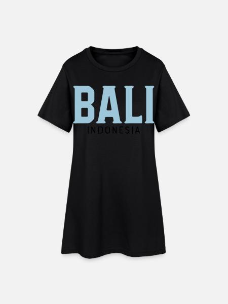 Bali - Robe T-shirt Femme - noir