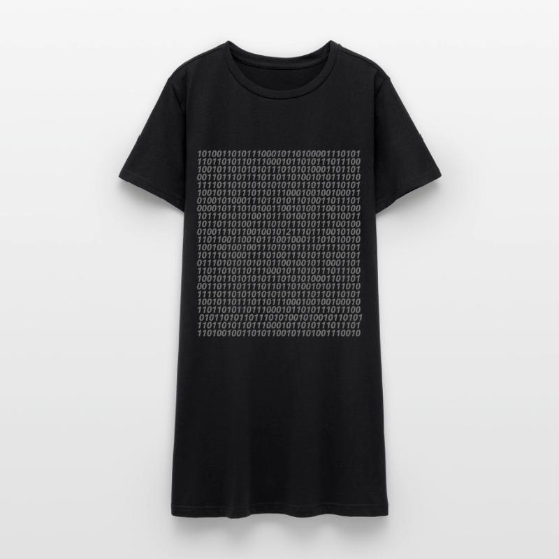 Binary code logo Women’s T-Shirt Dress