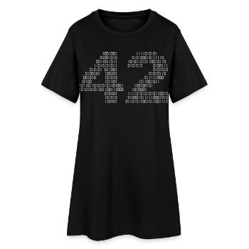 42 - The Hitchhiker's Guide to the Galaxy - Women’s T-Shirt Dress - black - Front