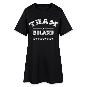 Team Roland - Women’s T-Shirt Dress - black - Front