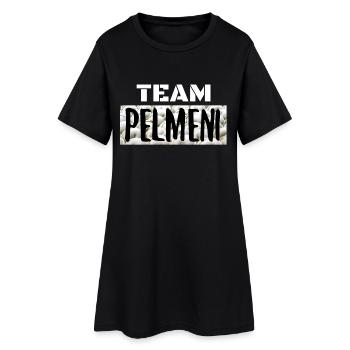 Team Pelmeni Team Group JGA Gift - Women’s T-Shirt Dress - black - Front
