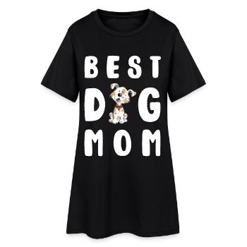 Meilleur chien maman maman chien maman cadeau - Robe T-shirt Femme - noir - Devant