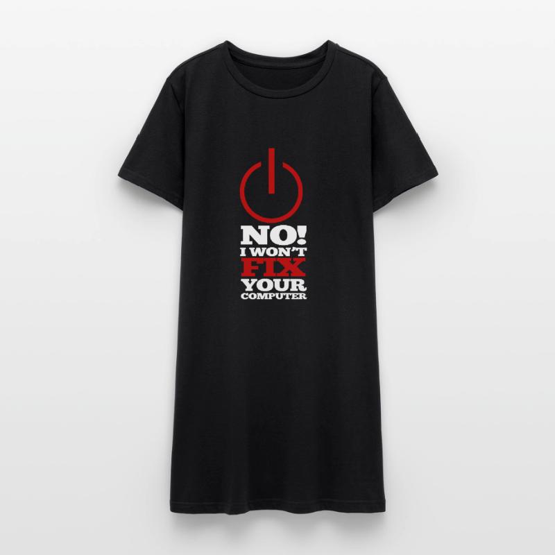 Computer Program Code Nerd Script Hacker Women’s T-Shirt Dress