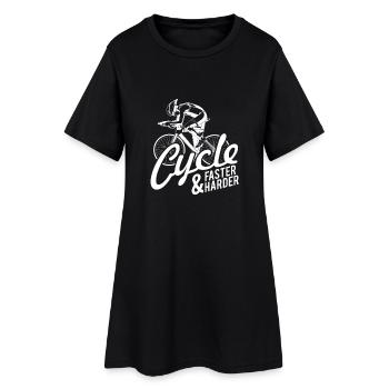 Cyclisme Cyclisme Cyclisme Cyclisme Cyclisme - Robe T-shirt Femme - noir - Devant