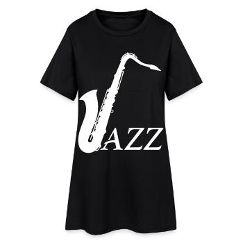 Musiciens de jazz - Design - Robe T-shirt Femme - noir - Devant