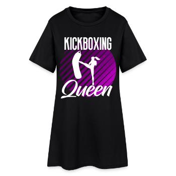 Kickboxing Reine Femmes Kick Boxing - Robe T-shirt Femme - noir - Devant