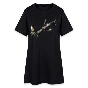 Guitarist - Robe T-shirt Femme - noir - Devant