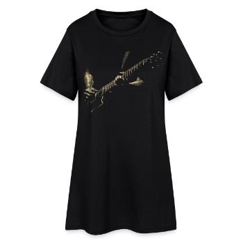Guitarist - Robe T-shirt Femme - noir - Devant
