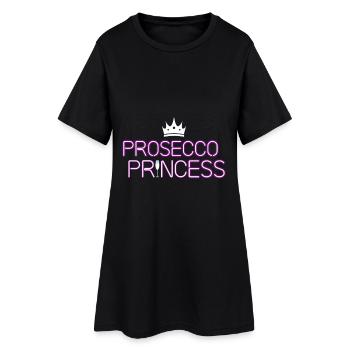 Prosecco Princesse - Robe T-shirt Femme - noir - Devant