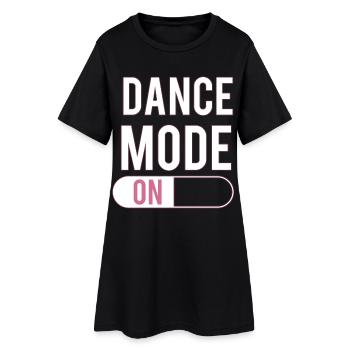 danse - Robe T-shirt Femme - noir - Devant