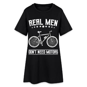Liberté de pignons – Art du vélo - Robe T-shirt Femme - noir - Devant