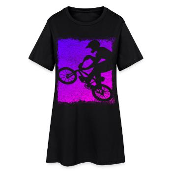 BMX Bike - Bmx Bike - Magenta Bmx - Robe T-shirt Femme - noir - Devant