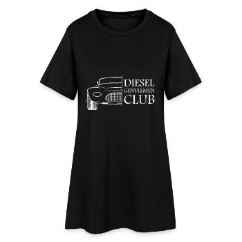 diesel - Women’s T-Shirt Dress - black - Front