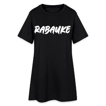 Rabauke n1 - Robe T-shirt Femme - noir - Devant