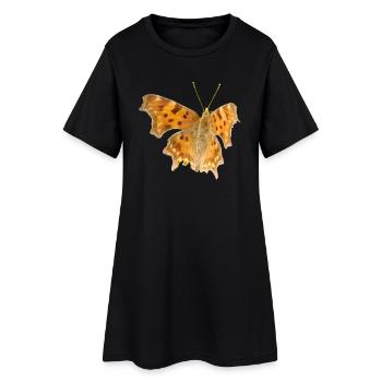 Papillon C-Moth - Robe T-shirt Femme - noir - Devant