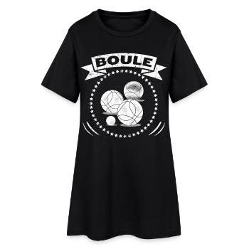 Pétanque boule Boule balls pour les joueurs de boules Bouler - Robe T-shirt Femme - noir - Devant