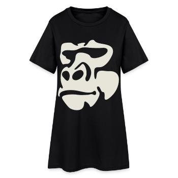 Gorilla - Women’s T-Shirt Dress - black - Front