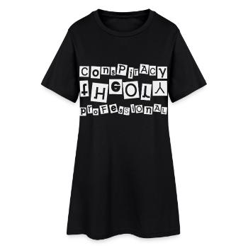 Conspiracy Theory Professional - Conspiracy - Women’s T-Shirt Dress - black - Front