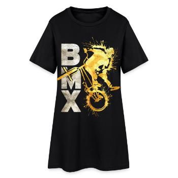 BMX - BMX - BMX - Fahrrad - BMX Vélo - Robe T-shirt Femme - noir - Devant