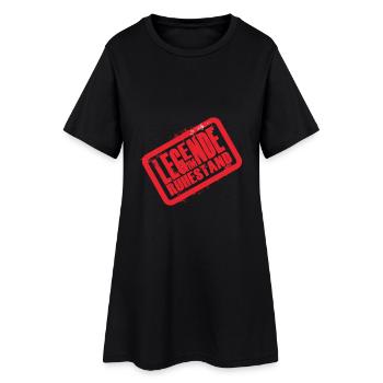 Inclinaison réglable Legend Design Retiree - Robe T-shirt Femme - noir - Devant