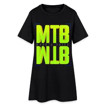 VTT VTT - Robe T-shirt Femme - noir - Devant