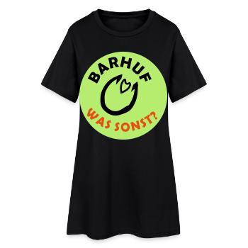 Barefoot Statement Hooves Horse - Women’s T-Shirt Dress - black - Front