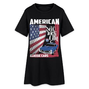 American Classic Cars - Robe T-shirt Femme - noir - Devant