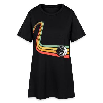 Golf - Robe T-shirt Femme - noir - Devant