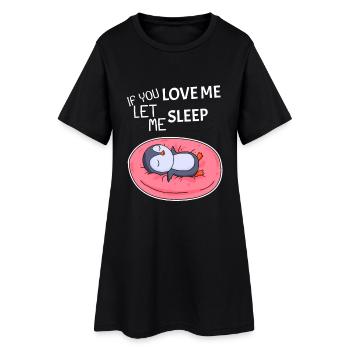 Funny saying funny sayings gift - Women’s T-Shirt Dress - black - Front