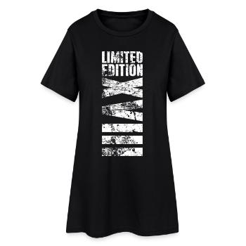 Édition limitée numéros romains 18e anniversaire - Robe T-shirt Femme - noir - Devant
