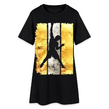 Escalade - Escalade - Mur d’escalade - Bouldern - Robe T-shirt Femme - noir - Devant