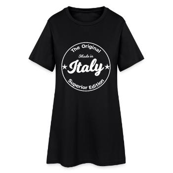 Italy Edition - Robe T-shirt Femme - noir - Devant