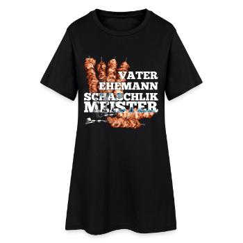 Shashlik Master Gift - Women’s T-Shirt Dress - black - Front