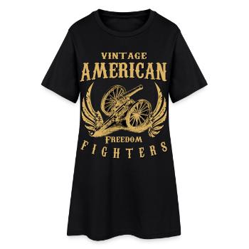 Combattants de la liberté - Robe T-shirt Femme - noir - Devant