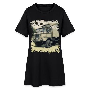 W50 NVA DDR Véhicule - Robe T-shirt Femme - noir - Devant